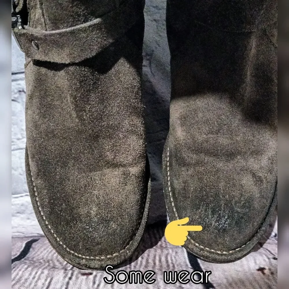 Alberto Fermani Suede Boots - Brown